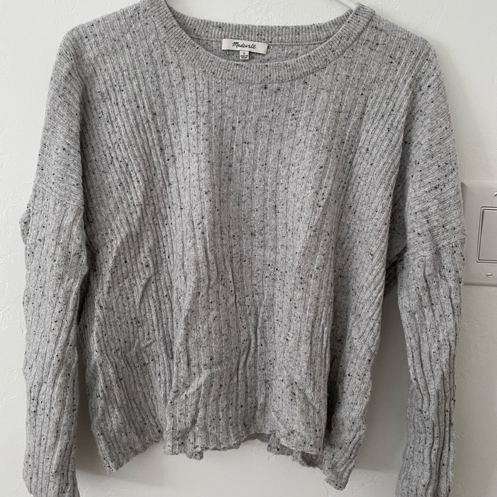 Madewell Grey Sweater Large